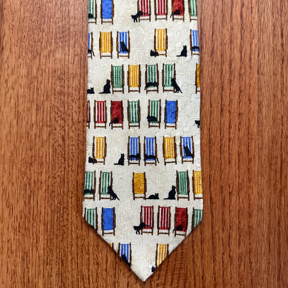 Ermenegildo Zegna silk tie made in Italy